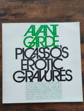 Picasso Avant Garde Erotic Gravures RARE